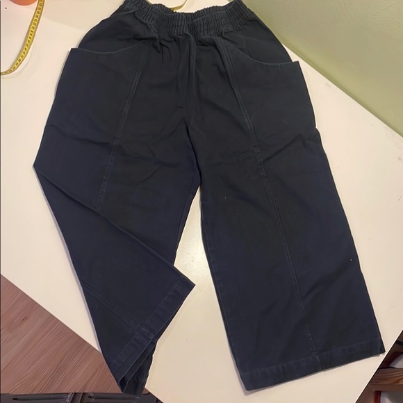 Elizabeth Suzann Clyde Culottes navy 10s - Picture 1 of 6